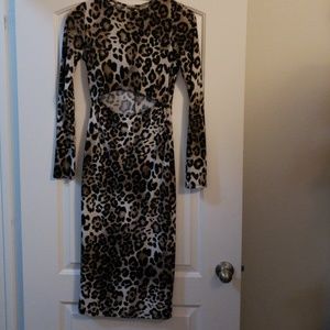 Animal Print Dress